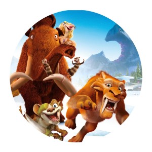 Ice Age Tortenaufleger / Lebensmittel Fotodruck