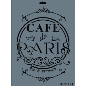 CAFE de PARİS Deko Schablonen