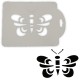 Schmetterling 5 Deko Schablonen / Stencil - xs001 - Rich Hobby
