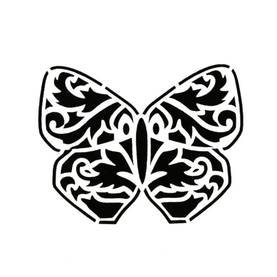 Schmetterling Deko Schablonen / Stencil - xs034 - Rich Hobby