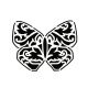 Schmetterling Deko Schablonen / Stencil - xs034 - Rich Hobby