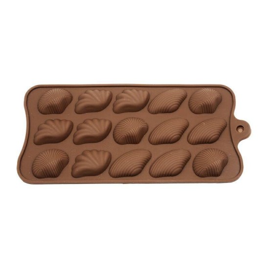 Muschel Pralinen Schokoladen form - 1327-12 - Mytortenland