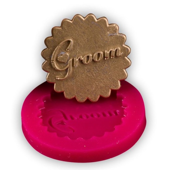 Groom Cupcake Dekor   Silikon Form - se-204 - Cesil
