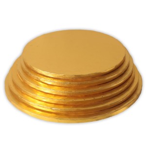 Tortenplatte / Cake Board Rund Gold 40 cm