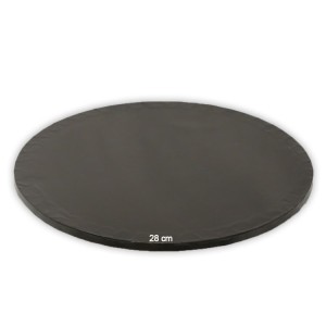 Tortenplatte / Cake Board Rund Schwarz 28 cm