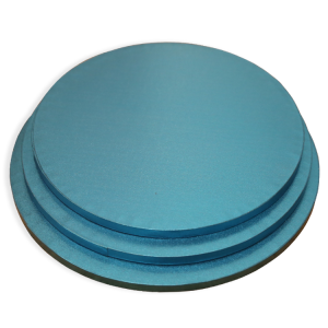 Tortenplatte / Cake Board Rund Blau 30 cm 5 Stück