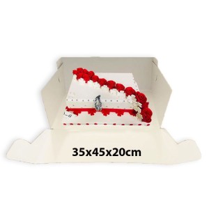 Tortenkarton / Tortenbox 25x25x20 cm 1 stk.