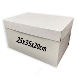 Tortenkarton / Tortenbox 25x35x20 cm 10 stk.