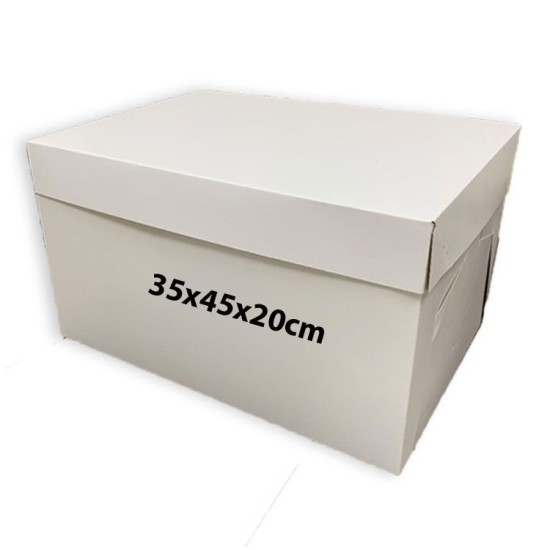 Tortenkarton / Tortenbox 35x45x20 cm 10 stk. - 35x45-10K - Mytortenland