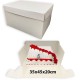 Tortenkarton / Tortenbox 35x45x20 cm 10 stk. - 35x45-10K - Mytortenland