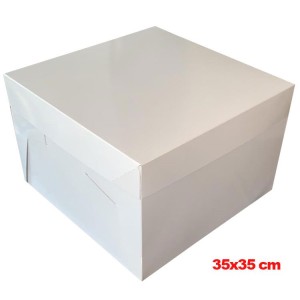Tortenkarton / Tortenbox 35x35x20 cm 10 stk.