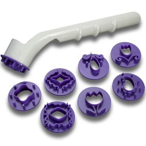 Roll-Fondant Dekorative Punch Set formbare Modeling Tools 8 tlg.