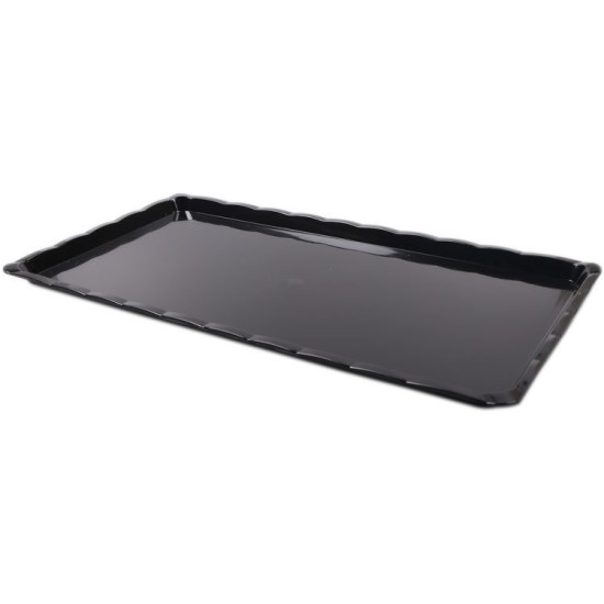 Schwarz Kunststoff Tablett  15 x 30 cm - My031 - Mytortenland