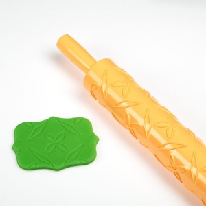 Strukturolle Fondant Rolle mit Motiv