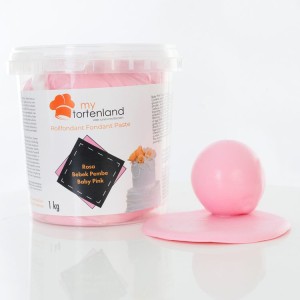 Zuckerteig / Rollfondant Baby Rosa 1 kg