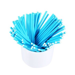 Cake Pop Stiel Blau 100 Stück