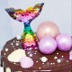Cake Topper Glitzer Mermaid Flosse - kn47 -