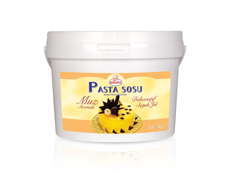 Ovalette Bananen Tortenguss 7 kg 