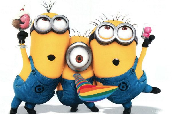 Minions Tortenaufleger / Lebensmittel Fotodruck