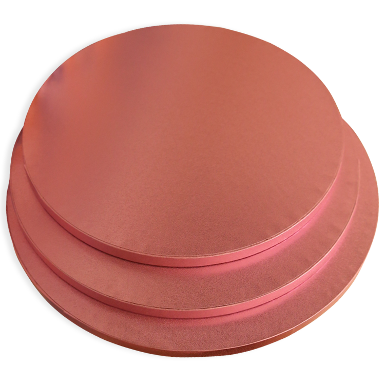Tortenplatte / Cake Board Rund Rosa 24 cm