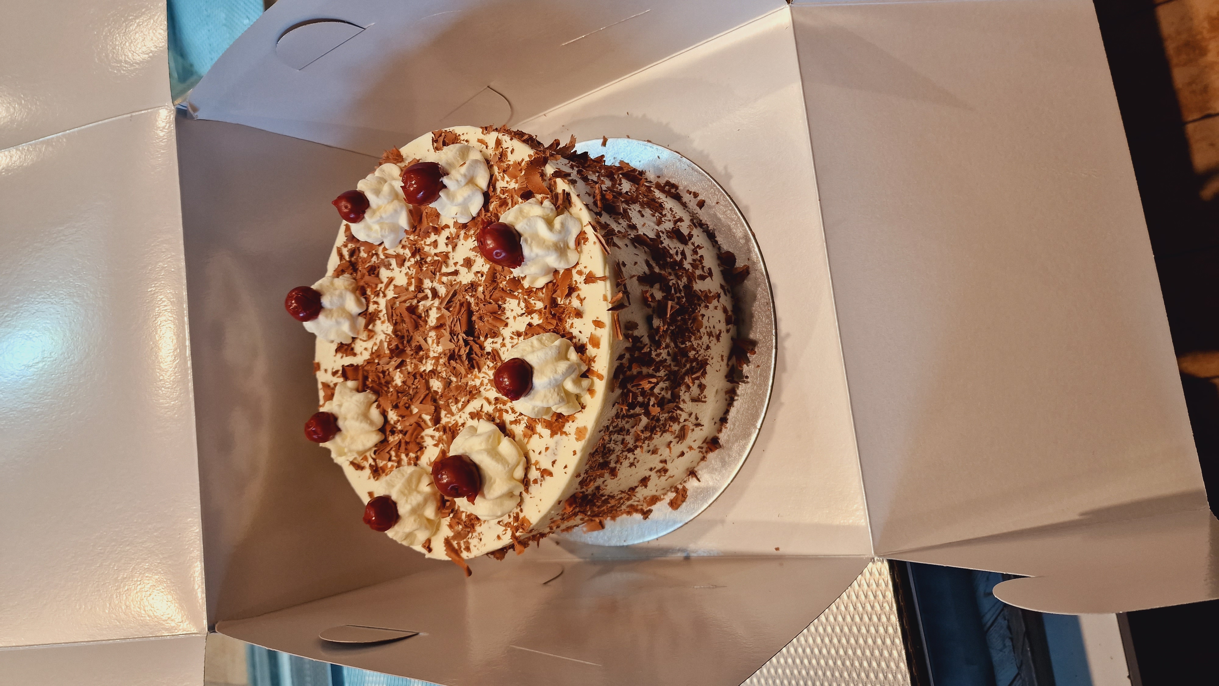 Tortenkarton/Tortenbox 25x25 Höhe 20 cm 10 STK.