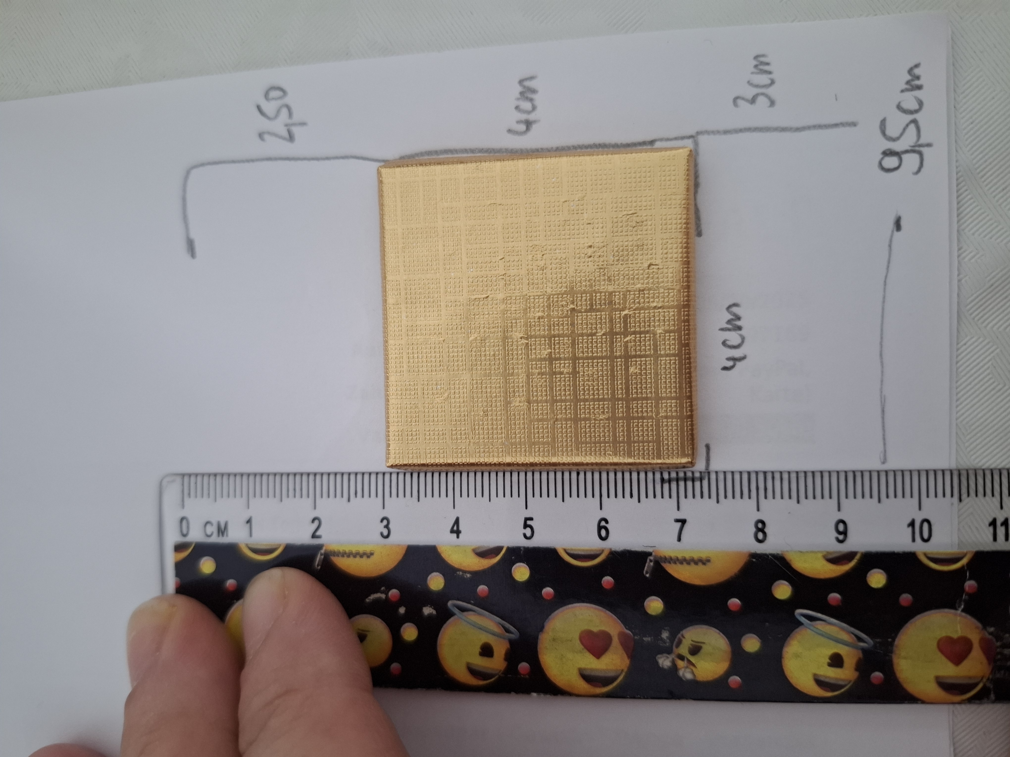 Ovalette Madlen Schokolade Vollmilch Gold ( Extra Verpackt ) 40 stk.