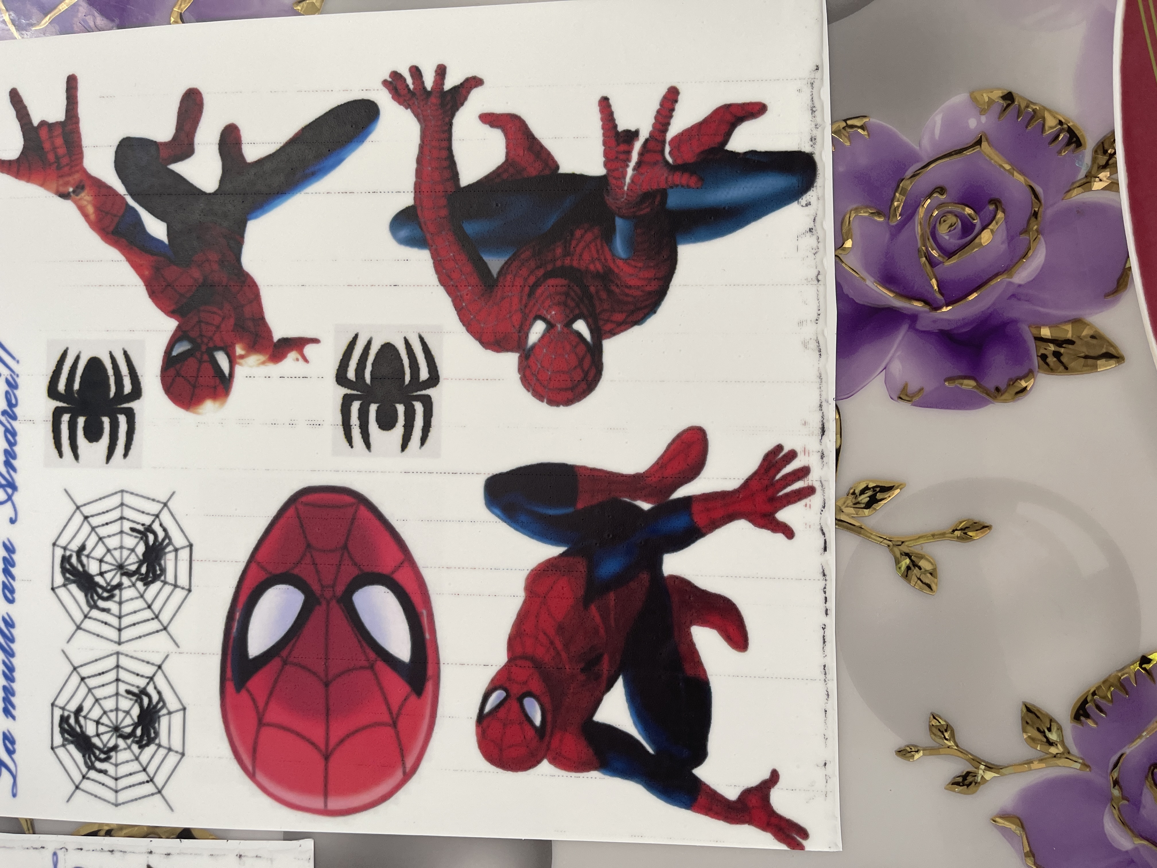 Dekorpapier Plus ( Fondant Druckpapier)  DIN A4 (21 x 29 cm) BOLD 25 Stück