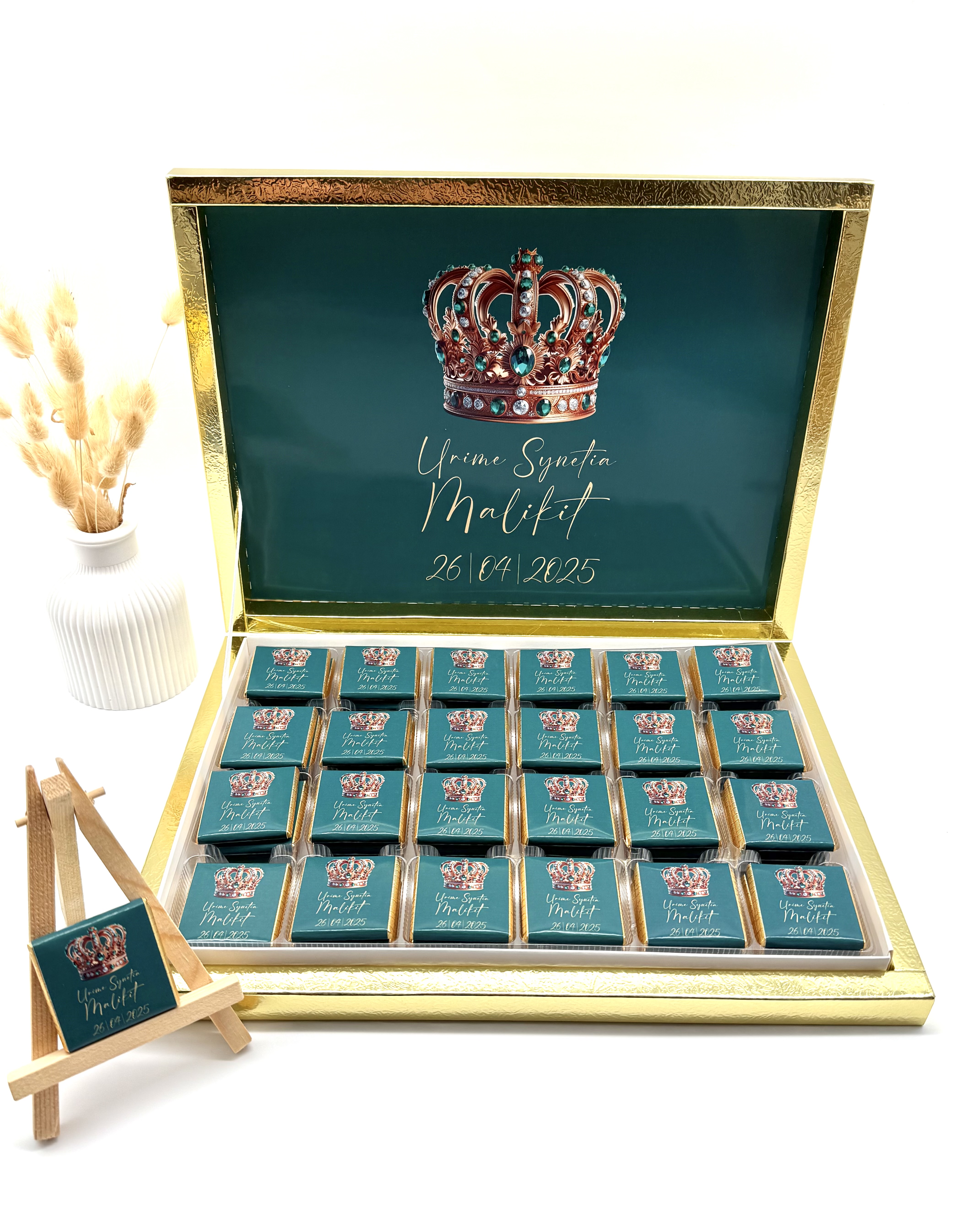 1 Kg Ovalette Madlen Schokolade Vollmilch Gold ( Extra Verpackt ) 
