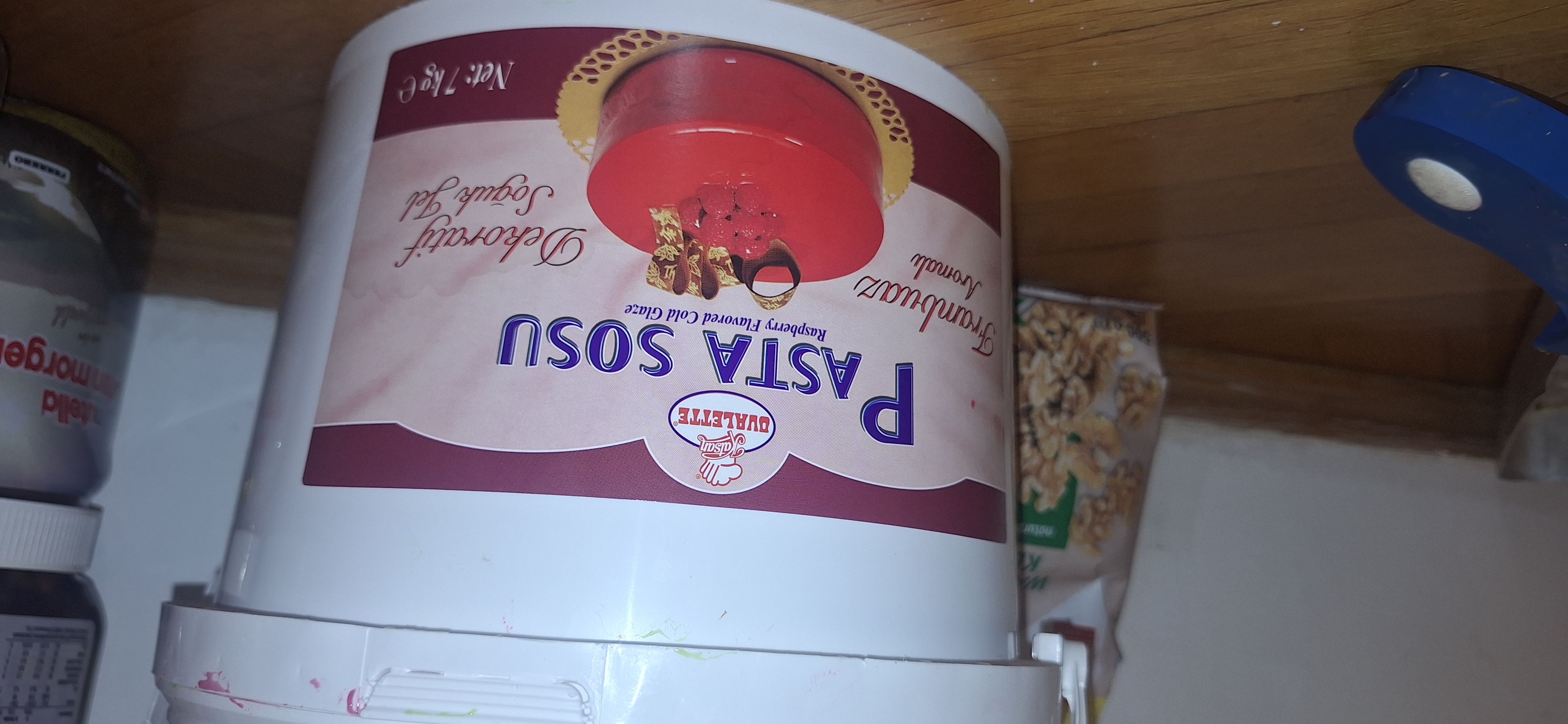 Ovalette Himbeere Tortenguss 7 kg Eimer