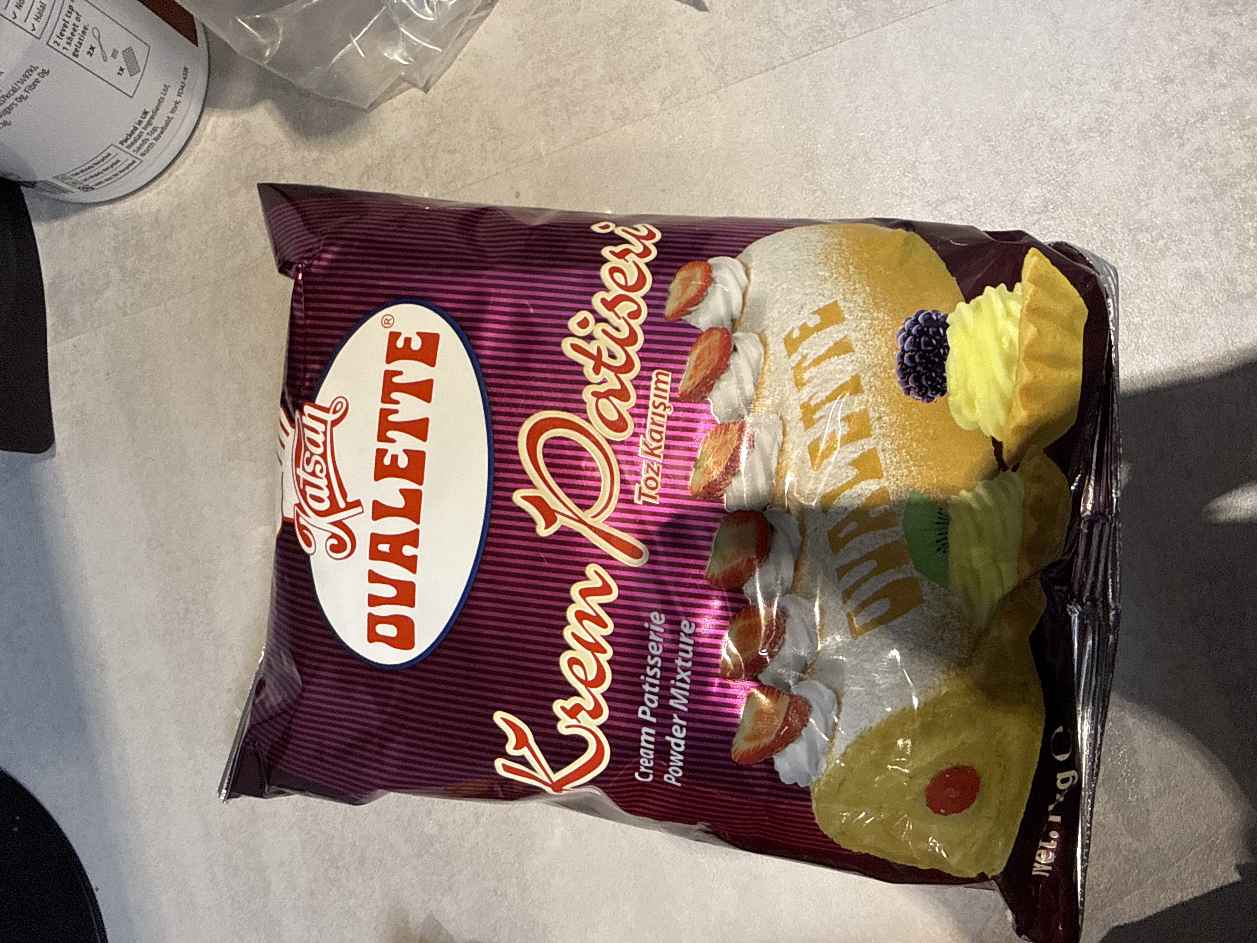 Krem Patisserie / Patisserie Creme / ( Tortenkrem ) 1 kg 