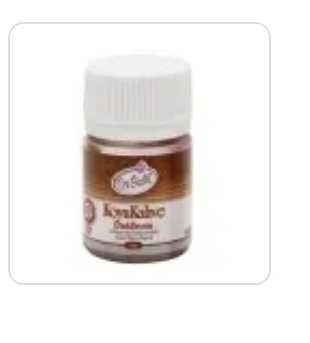 Dr Gusto Lebensmittel Pulverfarbe Wasserlöslich Dunkelbraun 10g